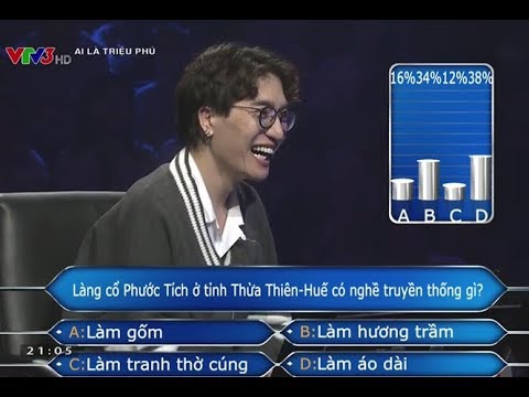 Ai Là Triệu Phú| Lê Minh Hương & Châu Đăng Khoa VTV3 3/1/2017 Full