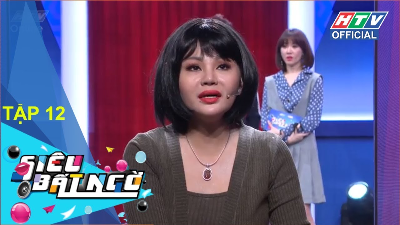 HTV SIÊU BẤT NGỜ MÙA 2 | Mẹ con Lê Giang - Lê Lộc "ăn bột" | SBN #12 FULL | 31/10/2017
