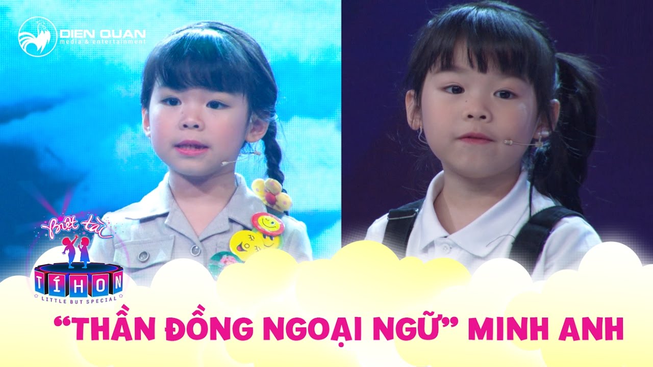 Biệt tài tí hon | "thần đồng ngoại ngữ" 5 tuổi Minh Anh và khả năng nói tiếng Anh như người bản ngữ