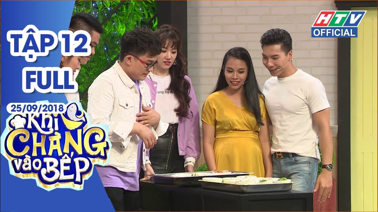 HTV KHI CHÀNG VÀO BẾP|Lê Phương hạnh phúc khoe được chồng nuôi tốt | KCVB #12 FULL | 25/9/2018