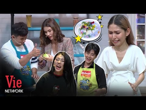 Thùy Dương-Cao Thiên Trang Trổ Tài Vào Bếp Cùng Hotboy HKT Và Bạn Gái l Khi Chàng Vào Bếp Mùa 2