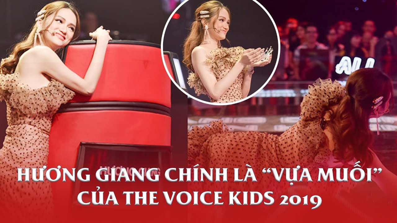 Hương Giang đích thực chính là "vựa muối" của The Voice Kids - Giọng Hát Việt Nhí 2019!