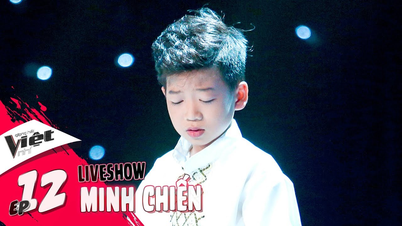 Nguyễn Minh Chiến – Ngắm Hoa Lệ Rơi  | Tập 12 Liveshow | The Voice Kids - Giọng Hát Việt Nhí 2018