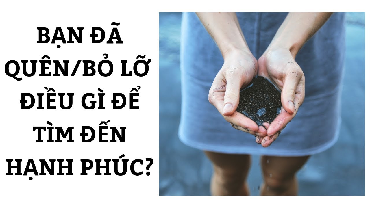 Tarot Journal - Bạn đã quên/bỏ lỡ điều gì để tìm đến hạnh phúc