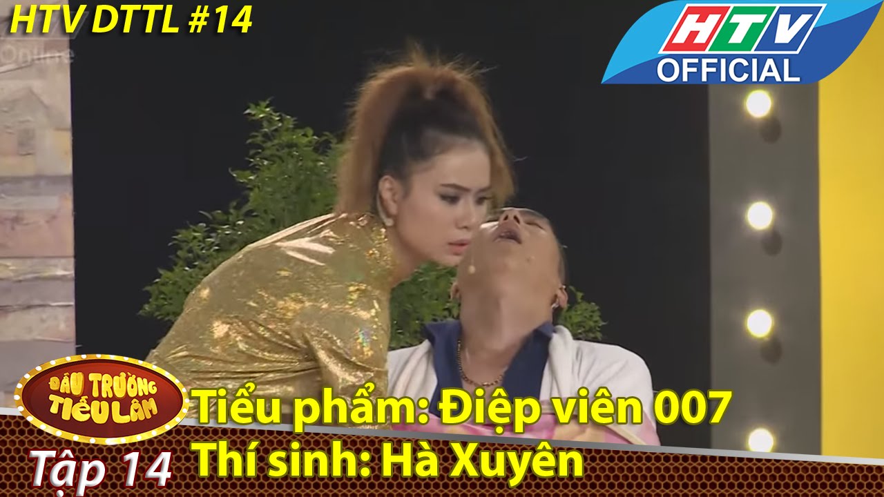 HTV Đấu trường tiếu lâm | Tập 14 | Đội Đức Thịnh: Hà Xuyên - Điệp viên 007 | DTTL 12/7/2016