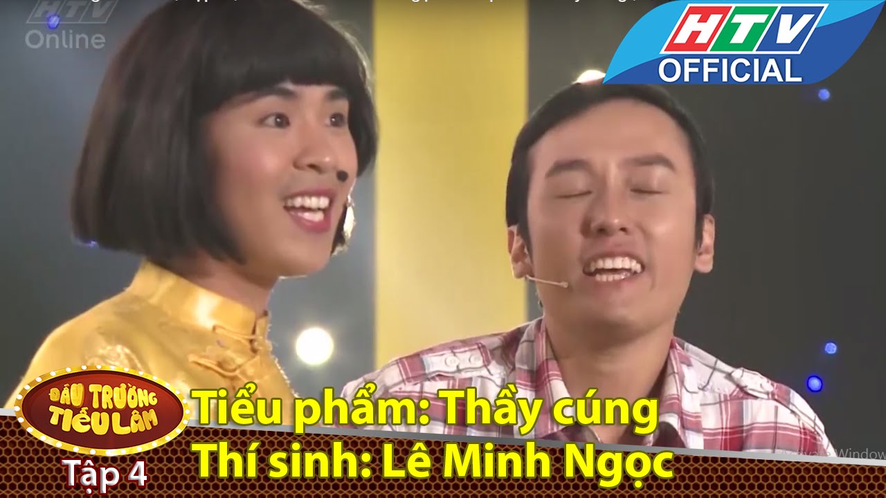 Đấu trường tiếu lâm | Tập 4 | Thí sinh 4: Lê Minh Ngọc - tiểu phẩm: Thầy cúng | 3/5/2016 | HTV