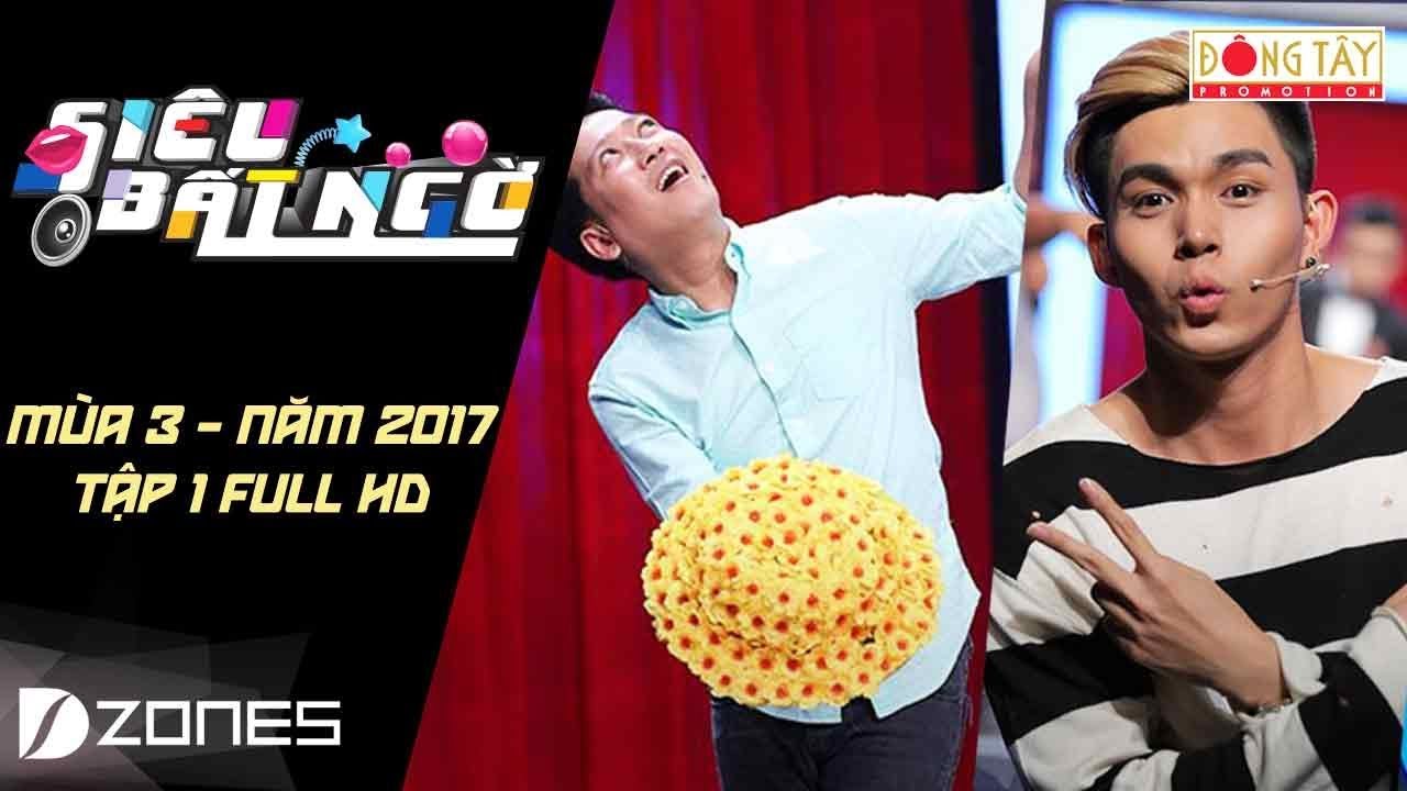 Siêu Bất Ngờ 2017 (Mùa 3) I Tập #1 Full HD: Jun, Quốc Bảo, Quốc Hùng, Ngọc Thanh Tâm, Tiến Đạt