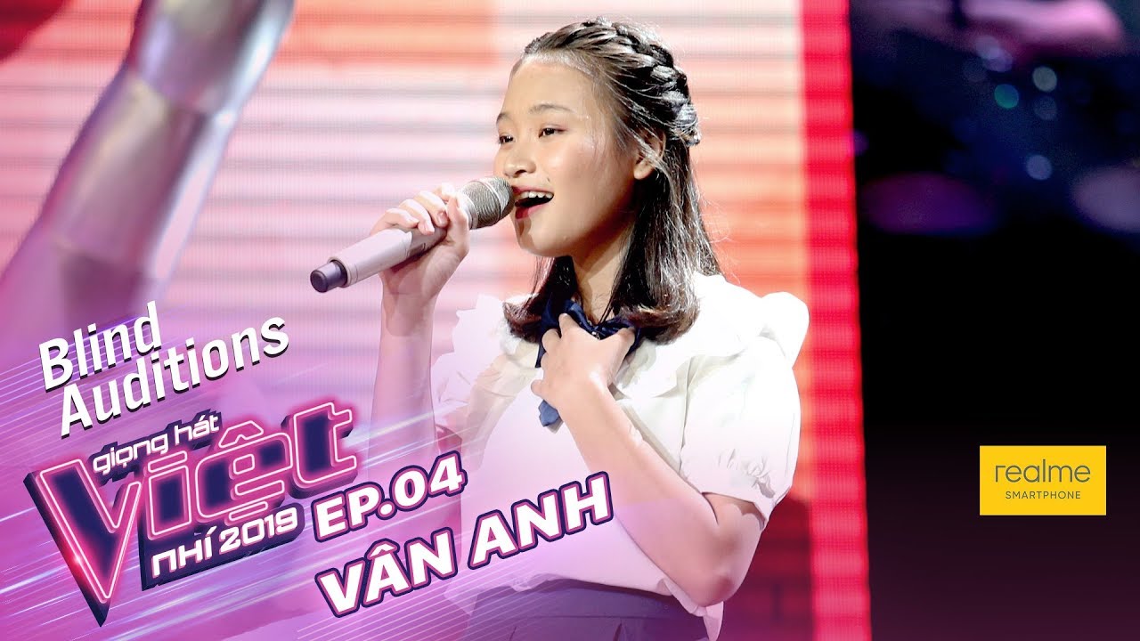 Trần Thị Vân Anh - Xe Đạp | Tập 4 – Vòng Giấu Mặt | The Voice Kids – Giọng Hát Việt Nhí 2019