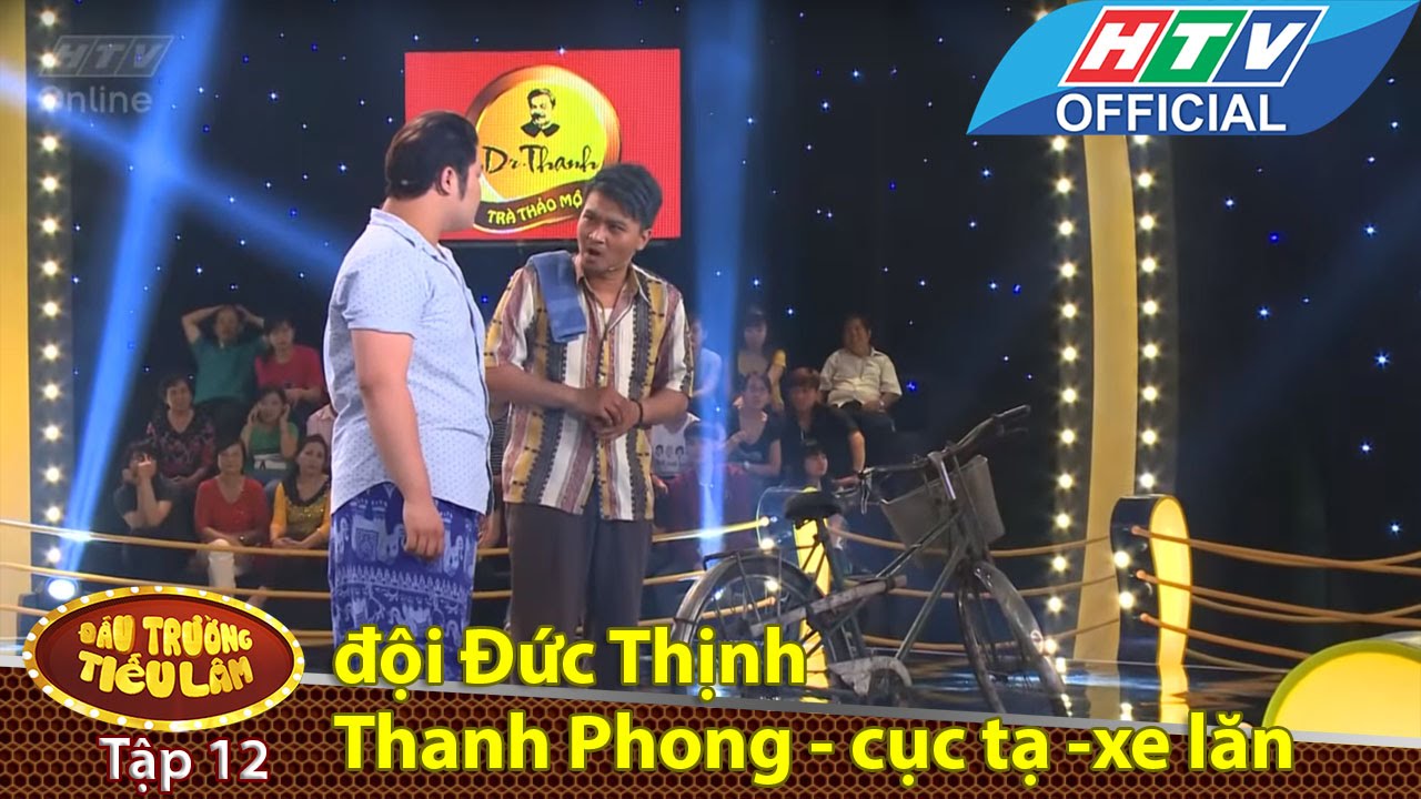 Đấu trường tiếu lâm | Tập 12 | Đạo cụ - đội Đức Thịnh : Thanh Phong | 28/6/2016 | HTV