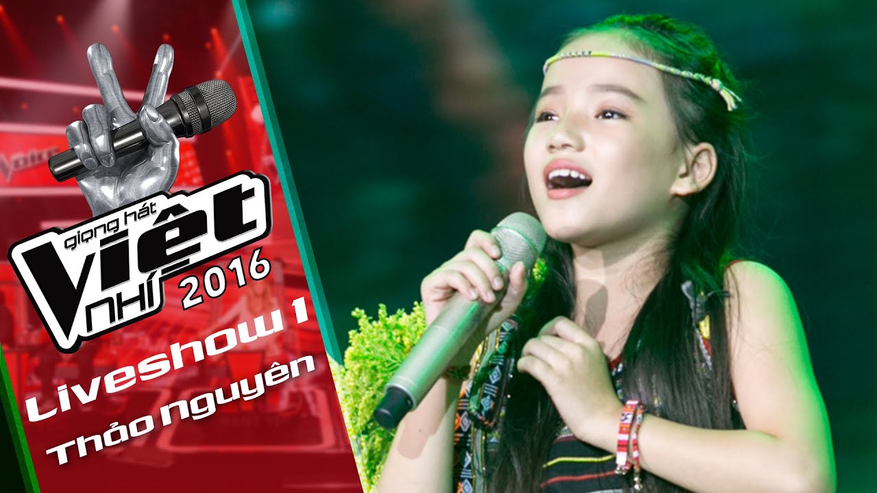 Bóng Cây Kơ Nia - Hồ Thảo Nguyên | Liveshow 1 | The Voice Kids - Giọng Hát Việt Nhí 2016 [Official]