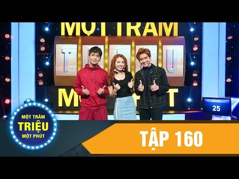 Full Một Trăm Triệu Một Phút Tập 160 | Seven - Nhi Katy - Khánh Vũ - Ngô Kiến Huy|VTV3 - VIETCOMFILM