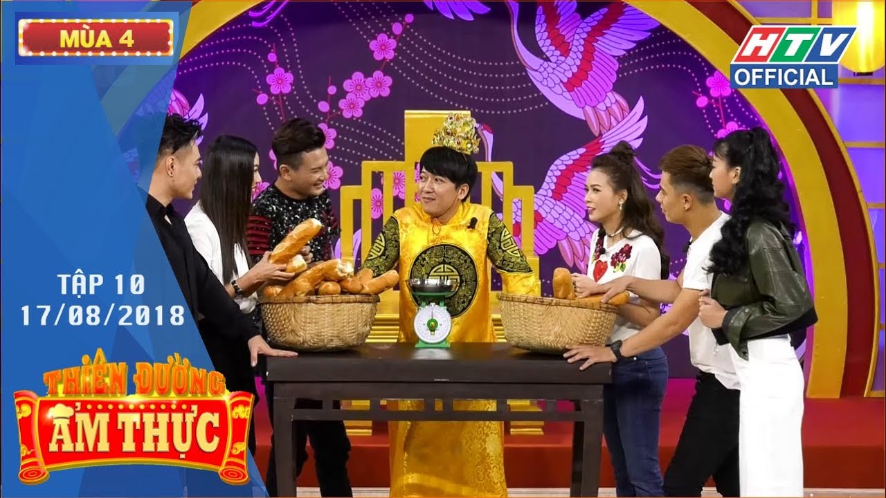 HTV THIÊN ĐƯỜNG ẨM THỰC 4 | Sam nằm vạ, nhờ Trường Giang phân xử | TDAT #10 FULL | 17/8/2018