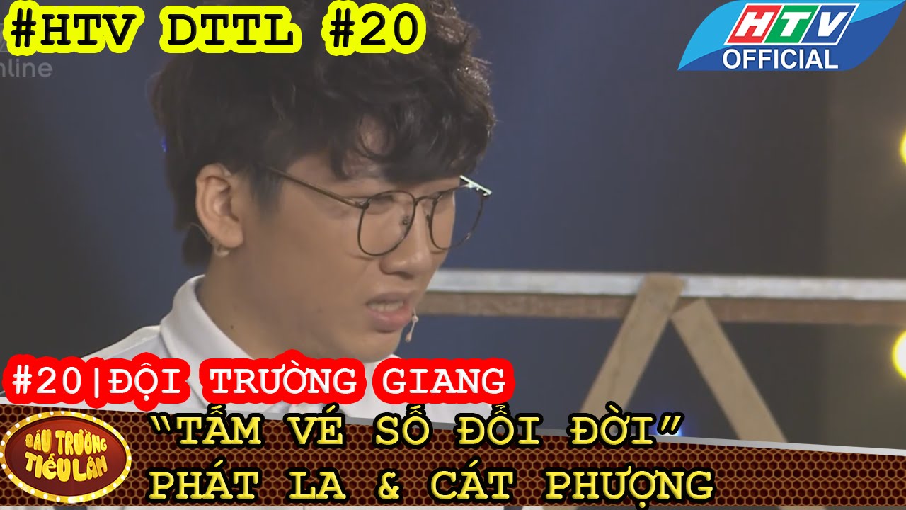 HTV Đấu trường tiếu lâm | DTTL #20 | PHÁT LA & CÁT PHƯỢNG ĐỘI TRƯỜNG GIANG | 23/8/2016