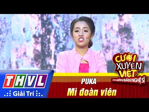 THVL | Cười xuyên Việt - Phiên bản nghệ sĩ 2016 | Tập 11 [3]: Mì đoàn viên - Puka