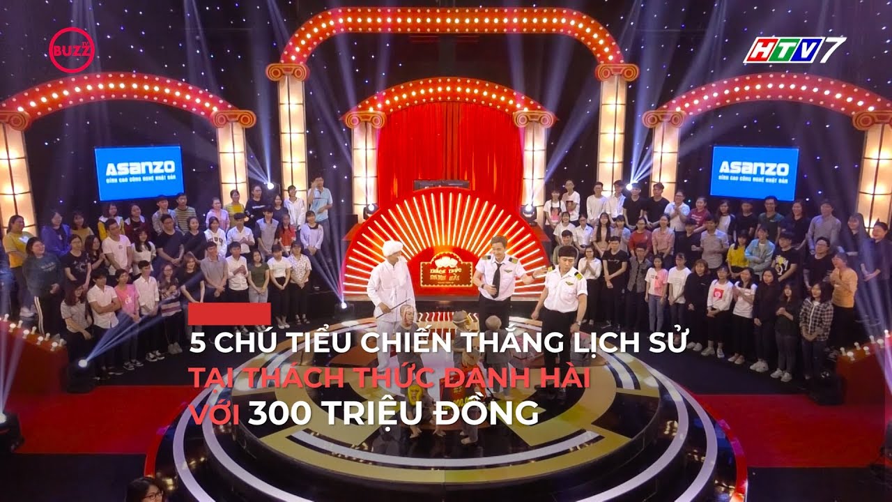 5 chú tiểu chiến thắng lịch sử Thách Thức Danh Hài 300 triệu đồng