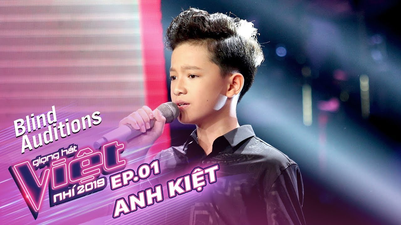 Phạm Anh Kiệt - Tình Cha | Tập 1 – Vòng Giấu Mặt | The Voice Kids – Giọng Hát Việt Nhí 2019