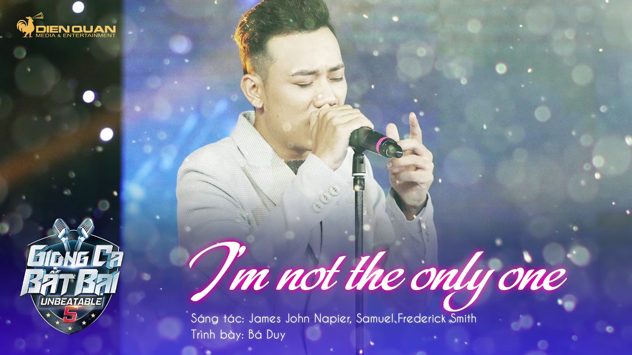 I'm Not The Only One | Audio Official | Giọng Ca Bất Bại