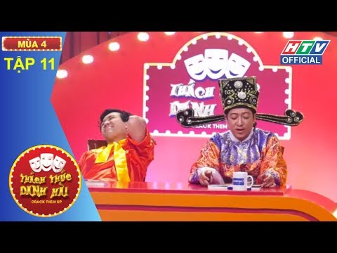 HTV THÁCH THỨC DANH HÀI MÙA 4|Cô bé 6 tuổi đòi làm bà ngoại Trấn Thành - Trường Giang|TTDH #11FULL