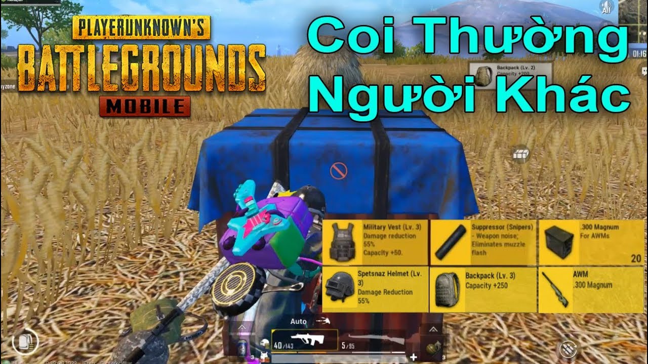 [PUBG Mobile] Đừng Bao Giờ Coi Thường Người Khác Kể Cả Khi Có AWM