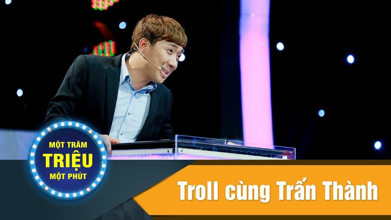 Một Trăm Triệu Một Phút Tập 16 |Troll cùng Trấn Thành| MC phấn khích trước độ hài hước của Khánh Nam