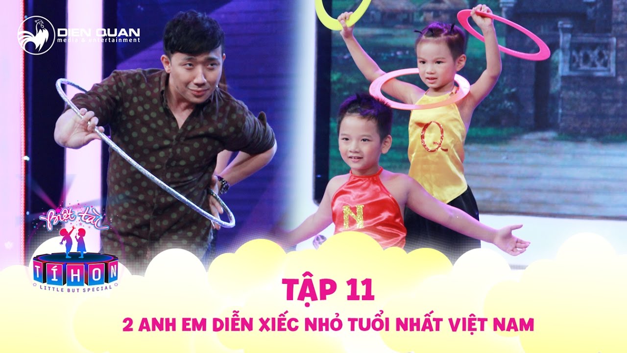 Biệt tài tí hon | tập 11: Trấn Thành vô tư diễn xiếc cùng 2 anh em Minh Quang, Minh Nhựt