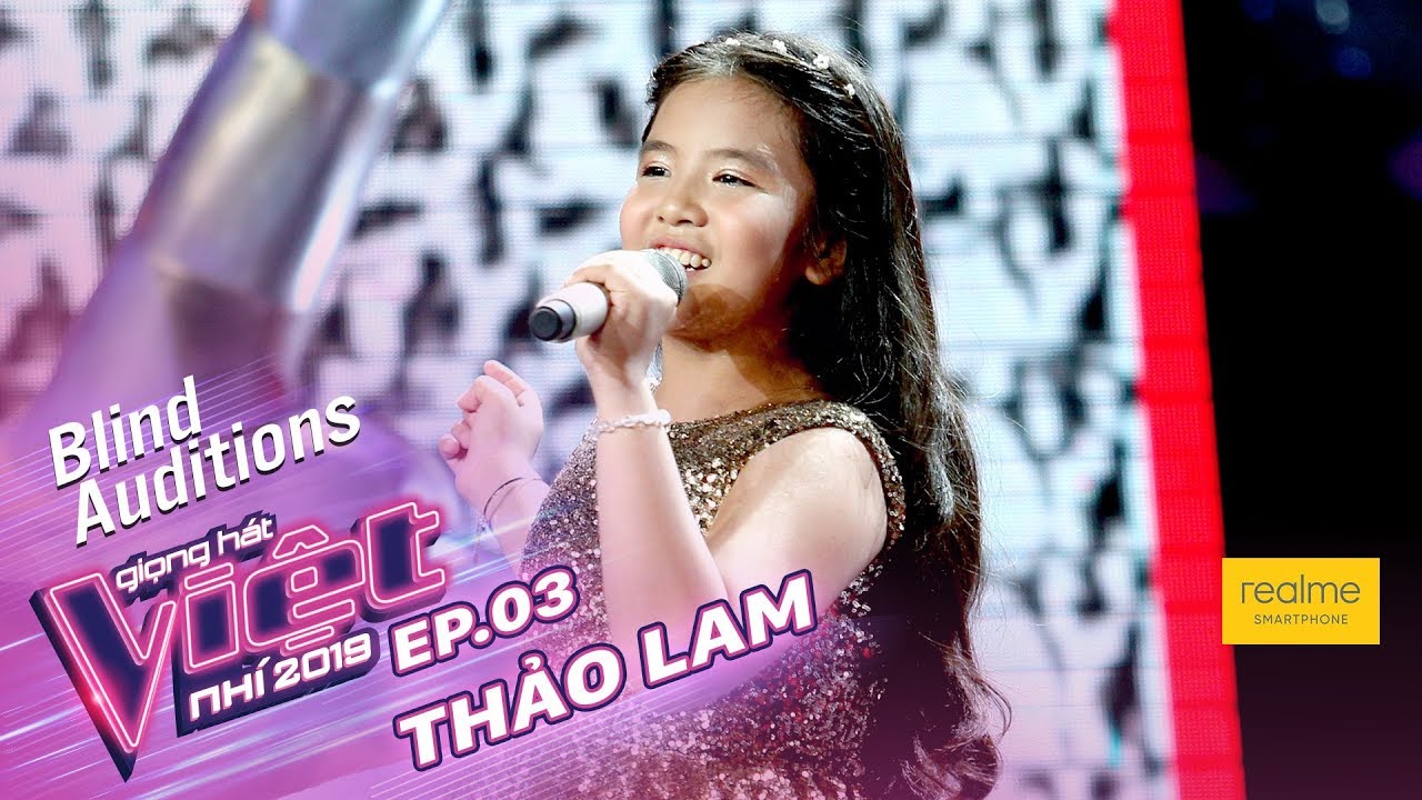 Lê Ngọc Thảo Lam - Vẽ | Tập 3 – Vòng Giấu Mặt | The Voice Kids – Giọng Hát Việt Nhí 2019