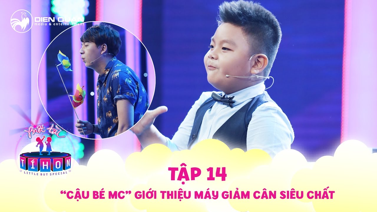 Biệt tài tí hon | tập 14: Ngô Kiến Huy chịu thua với "chiếc máy giảm cân X4" của MC nhí Thiên Phước