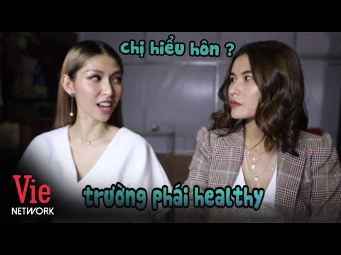 Thùy Dương chỉ Cao Thiên Trang cách làm trà sữa healthy và cái kết không ngờ l BTS Khi Chàng Vào Bếp