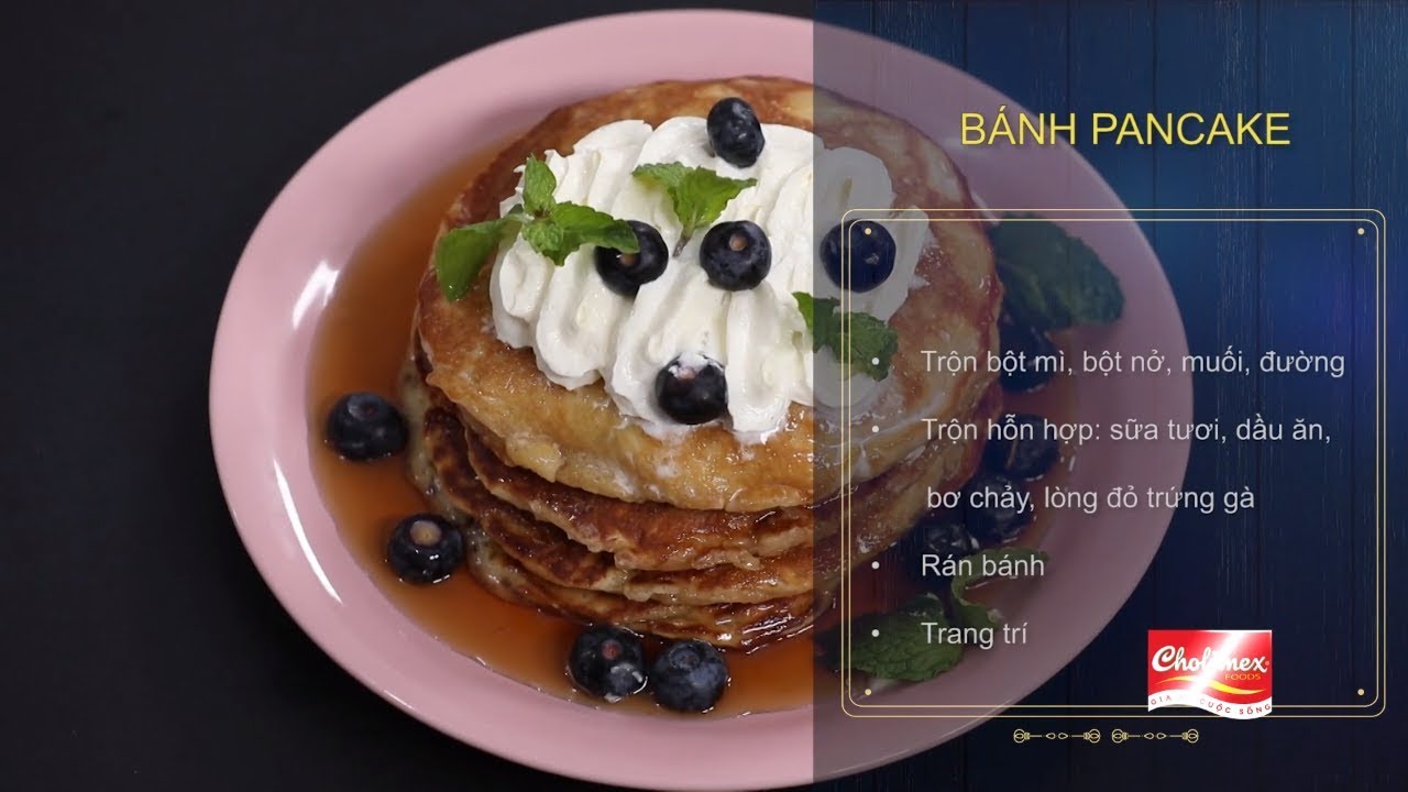 Công thức làm bánh Pancake đơn giản mà đầy hấp dẫn | Khi Chàng Vào Bếp - Mùa 2