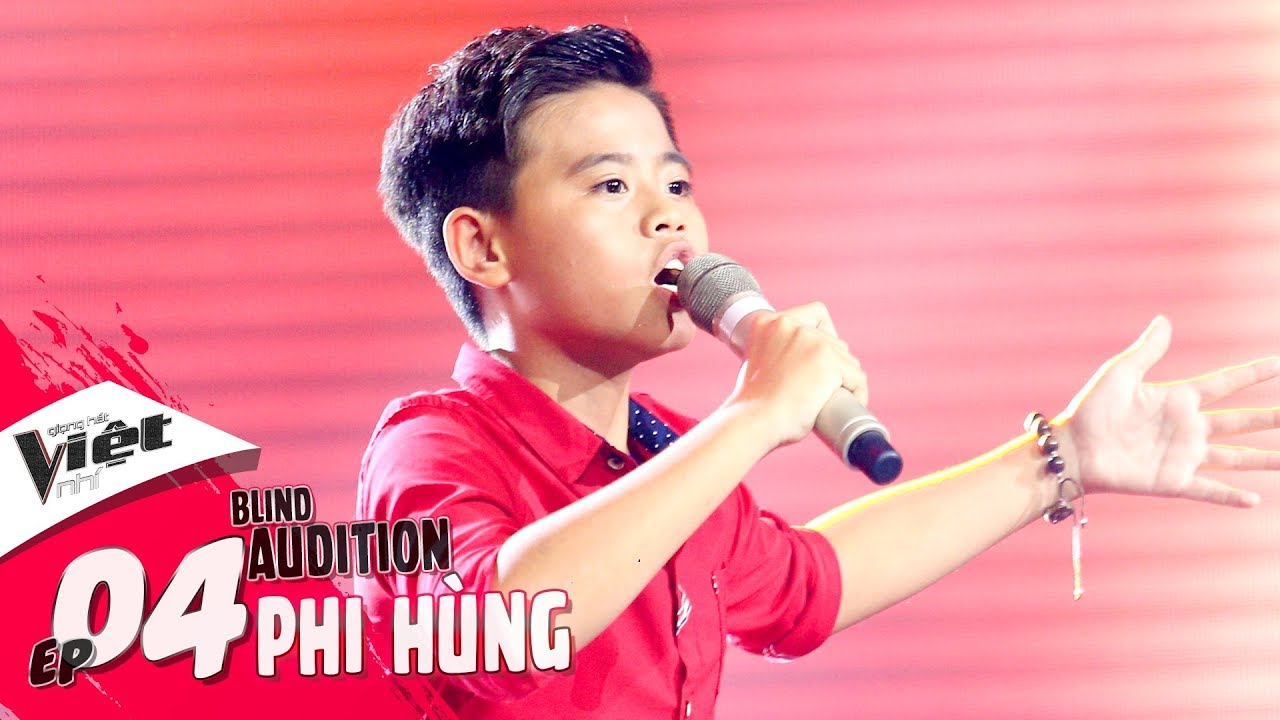 Trần Phi Hùng - Queen Of The Night | Tập 4 Vòng Giấu Mặt | The Voice Kids  - Giọng Hát Việt Nhí 2018