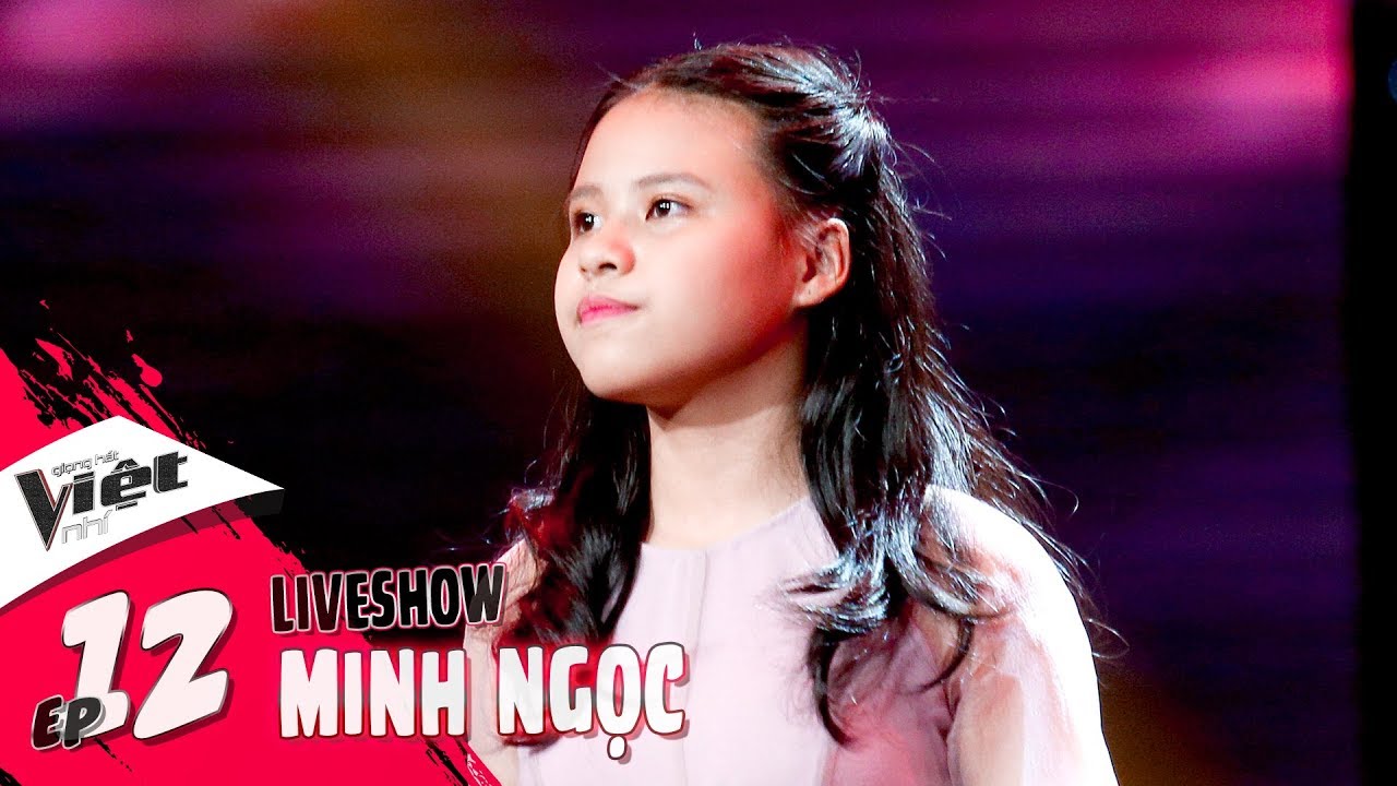 Phạm Minh Ngọc – Ngẫu Hứng Sông Hồng | Tập 12 Liveshow | The Voice Kids - Giọng Hát Việt Nhí 2018