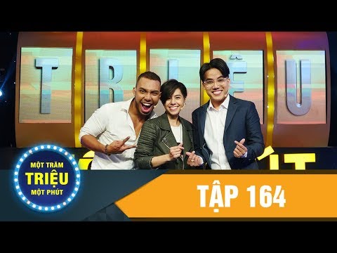 Full Một Trăm Triệu Một Phút Tập 164 | Jackie Duy Khương Alex Q MC Ngô Kiến Huy | VTV3 - VIETCOMFILM