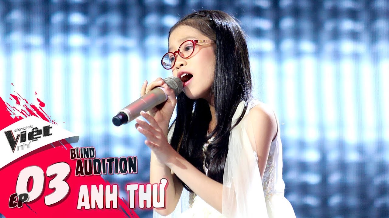 Phạm Anh Thư - Ngủ Đi Con Yêu | Tập 3 Vòng Giấu Mặt | The Voice Kids - Giọng Hát Việt Nhí 2018