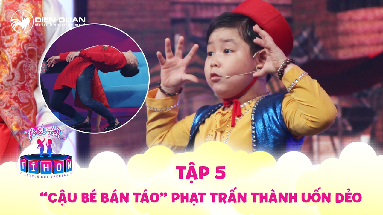 Biệt tài tí hon | tập 5: "Cậu bé bán táo" 6 tuổi " phạt Trấn Thành, Quang Vinh phải uốn dẻo