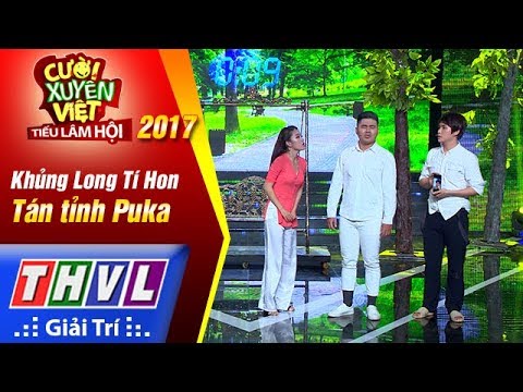 THVL | Cười xuyên Việt – Tiếu lâm hội 2017: Tập 5[4]: Tán tỉnh Puka - Khủng Long Tí Hon