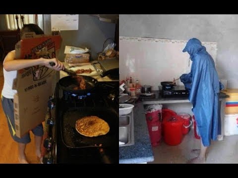 KHI ĐÀN ÔNG VÀO BẾP VÀ CÁI KẾT NTN | Men enter the kitchen |  VDVTroll