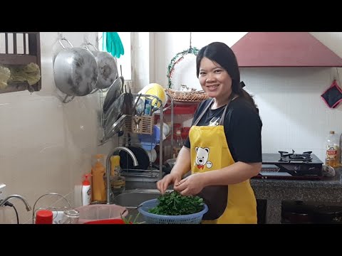 Cùng Vợ Vào Bếp Nấu Bữa Cơm Trưa || Vlog 021