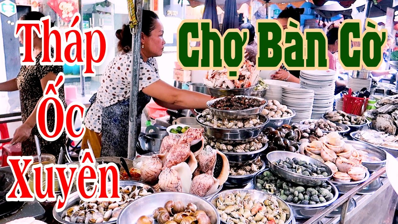 Siêu bất ngờ Hàng ốc Xuyên hơn 20 năm hút khách ở Chợ Bàn Cờ Sài Gòn  | Saigon Travel