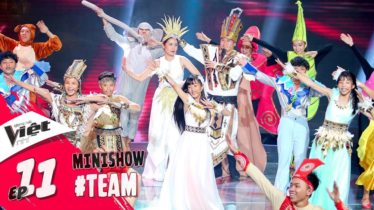 Top 6 Team Giang Hồ - Bạn (On the floor) | Part #8 | Tập 11 MiniShow - Giọng Hát Việt Nhí 2018