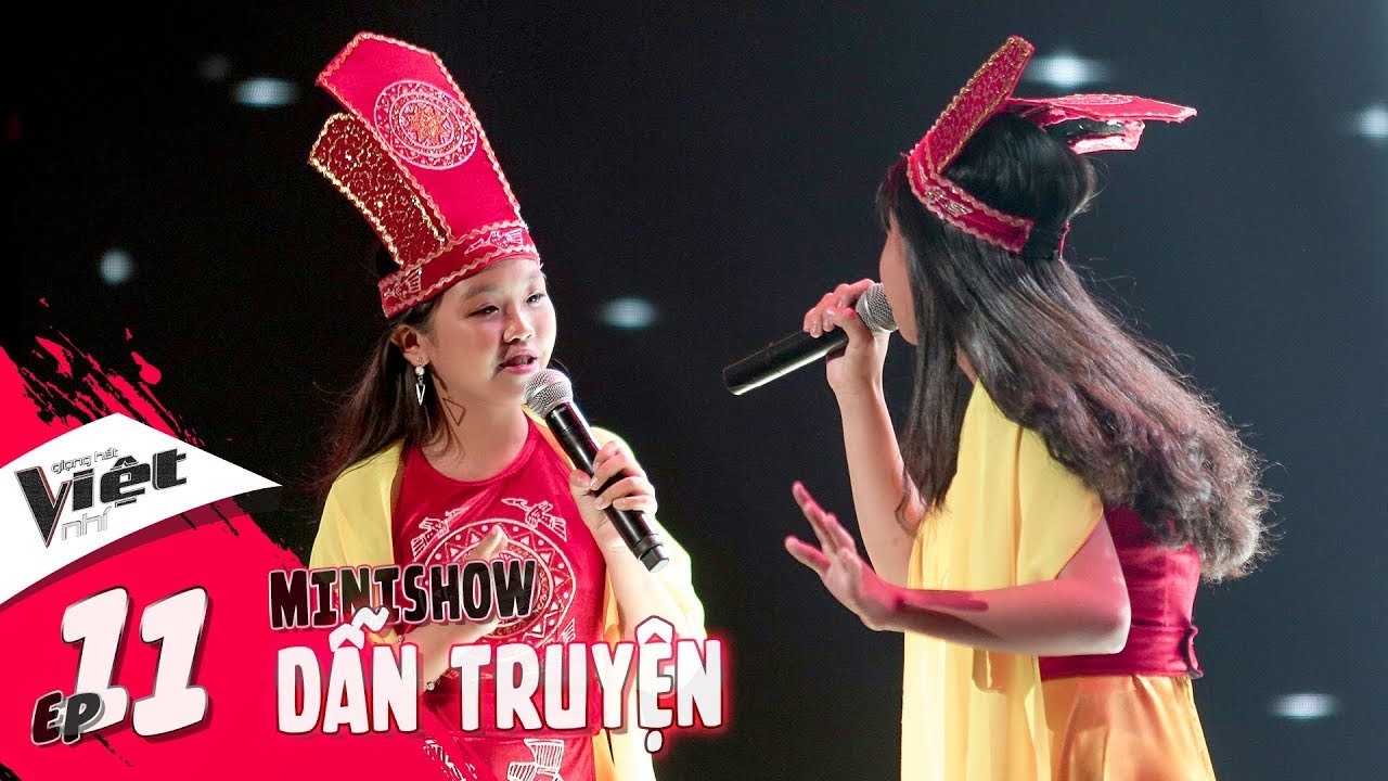 Thiên Thanh - Mai Khôi Dẫn Truyện "Sơn Tinh Thủy Tinh" | Part #1 | Tập 11 - Giọng Hát Việt Nhí 2018