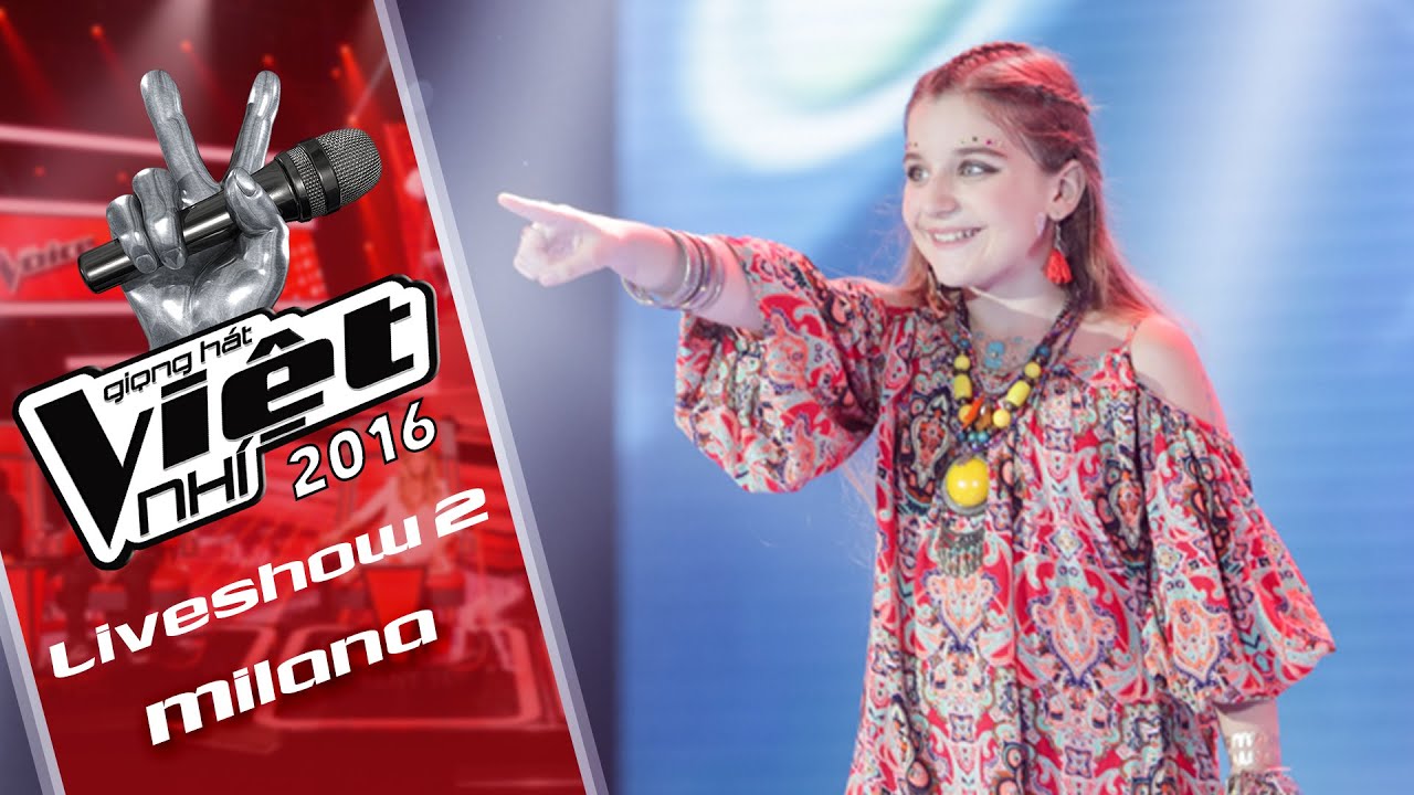 This One's For You - Milana | Liveshow 2 | The Voice Kids - Giọng Hát Việt Nhí 2016 [Official]