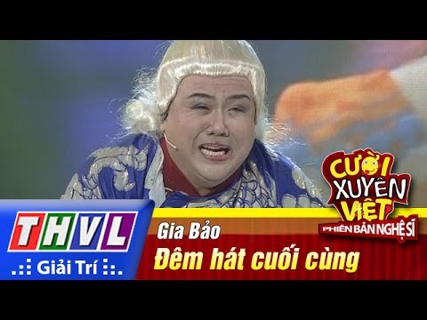 THVL | Cười xuyên Việt - PBNS 2016 | Chung kết xếp hạng: Đêm hát cuối cùng - Gia Bảo