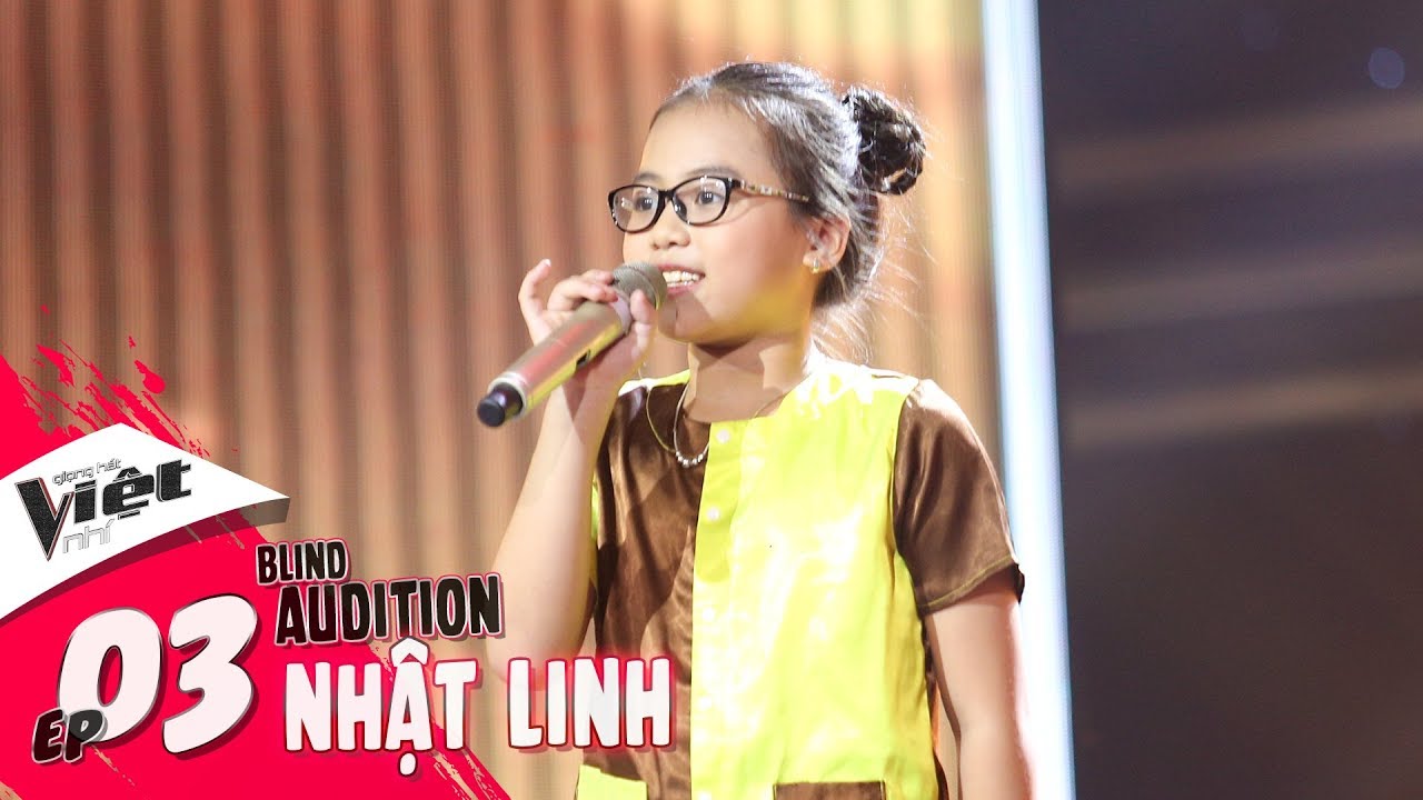 Lê Nhật Linh - Con Nít | Tập 3 Vòng Giấu Mặt | The Voice Kids - Giọng Hát Việt Nhí 2018