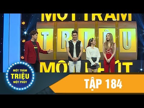 Một Trăm Triệu Một Phút Tập 184|Saka Trương Tuyền nỗ lực nhưng Lưu Chí Vỹ may mắn hơn|VIETCOMFILM