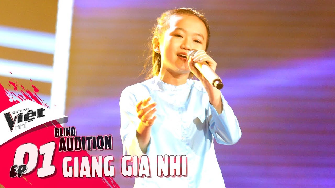 Giang Gia Nhi - Gợi Nhớ Quê Hương | Tập 1 Vòng Giấu Mặt | The Voice Kids - Giọng Hát Việt Nhí 2018