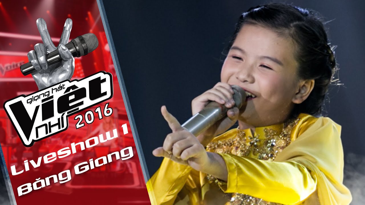 Độc Huyền Cầm - Thư Pháp - Lê Băng Giang | Liveshow 1 | The Voice Kids - Giọng Hát Việt Nhí 2016