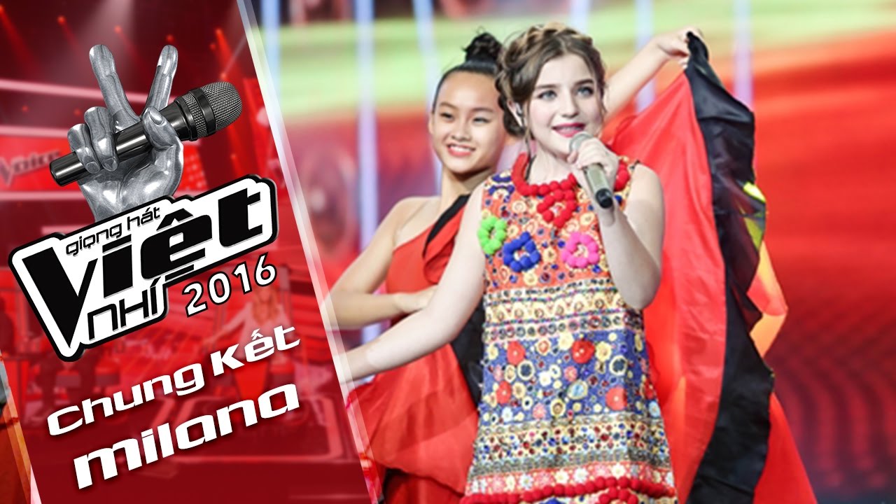 Ô Mê Ly - Milana | Liveshow 7 Chung kết The Voice Kids - Giọng Hát Việt Nhí 2016