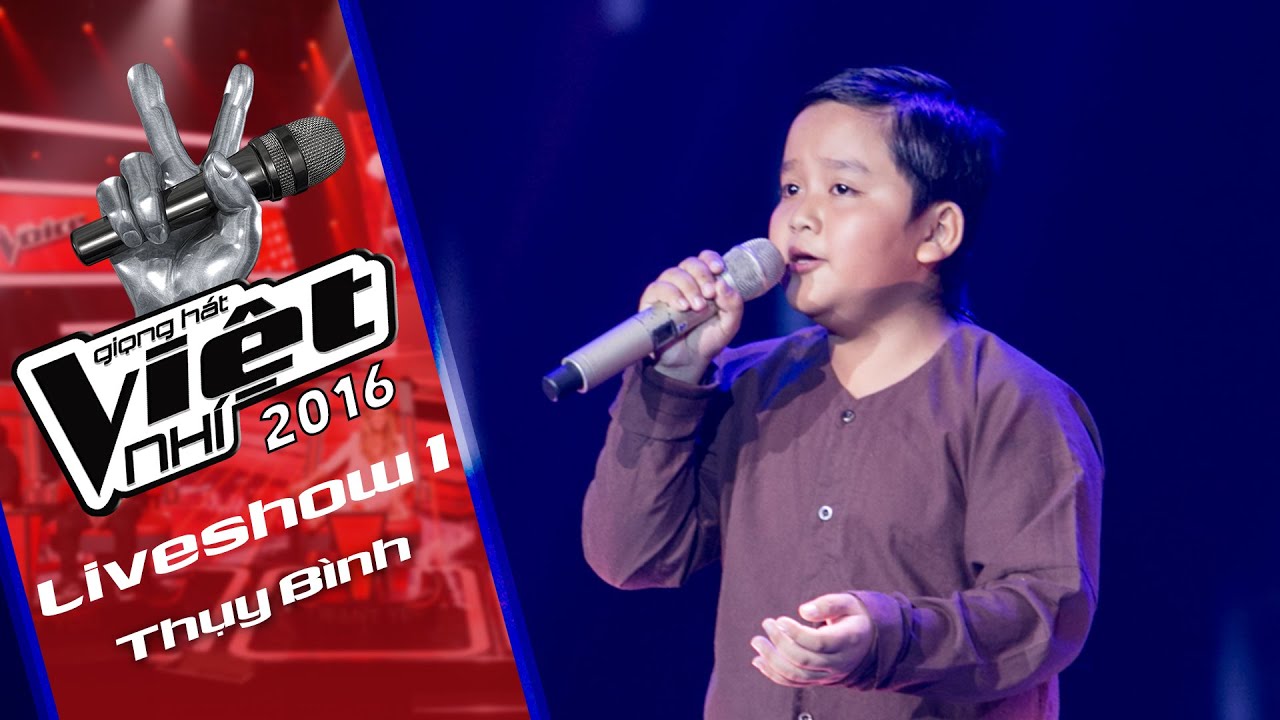 Nhớ Mẹ Lý Mồ Côi - Thuỵ Bình | Liveshow 1 | The Voice Kids - Giọng Hát Việt Nhí 2016 [Official]