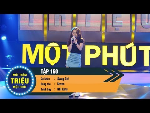 Một Trăm Triệu Một Phút Tập 160 | Nhi Katy - Swag Girl | VTV3 - VIETCOMFILM