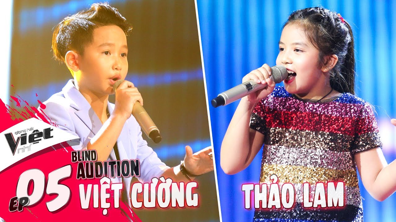 Lê Ngọc Thảo Lam & Dương Việt Cường | Tập 5 Vòng Giấu Mặt | The Voice Kids - Giọng Hát Việt Nhí 2018